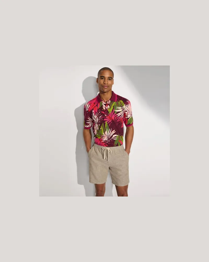Lands' End Chino-Shorts mit Dehnbund, Herren, Größe:52-54 regular, Braun, Baumwolle/Elasthan/Leinen, by Braun