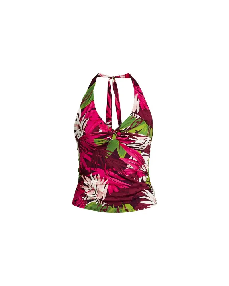 Lands' End Neckholder-Tankinitop, Damen, Größe:34 regular, Rot, Nylon-Mischung, by Rot