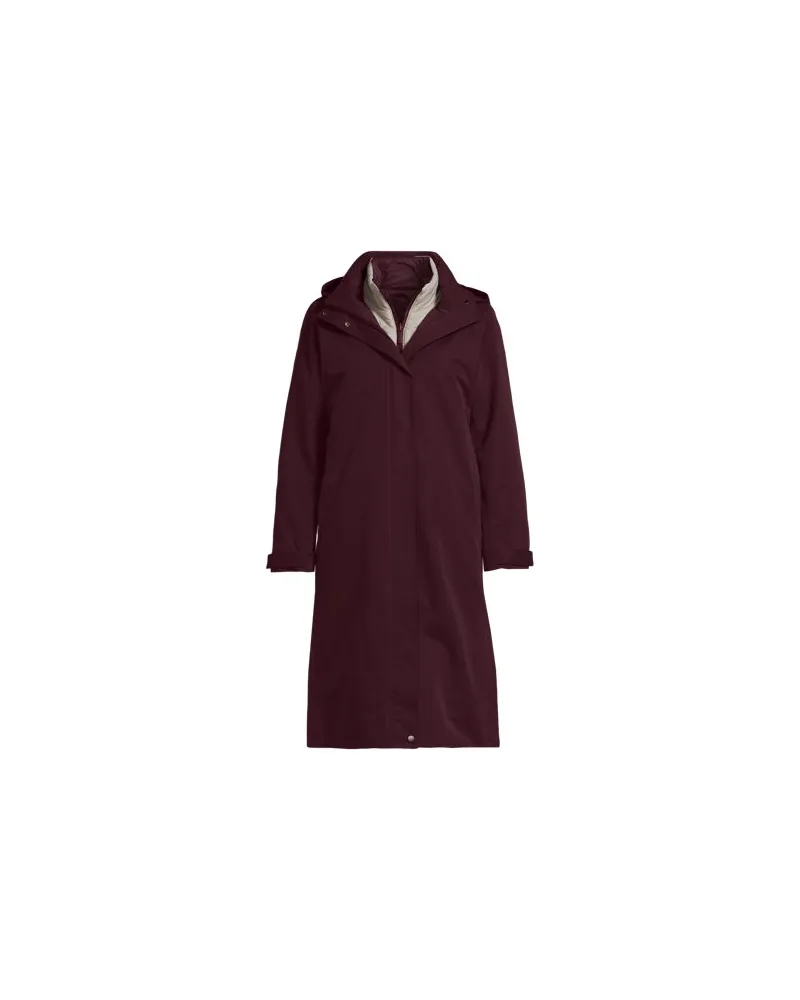 Lands' End 4-in-1-Mantel, Damen, Größe:44-46 regular, Rot, by Rot