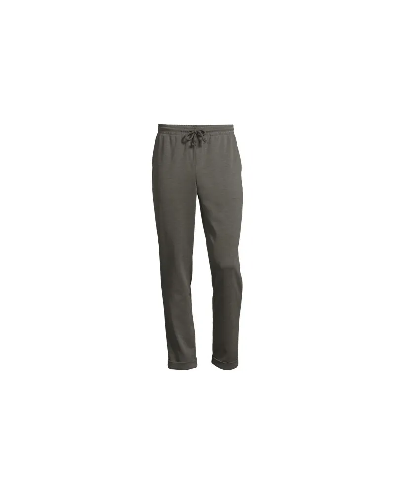 Lands' End Schlupfbundhose aus Struktur-Jersey, Herren, Größe:56-58 regular, Grün, Viskose/Polyester-Mischung, by Grün