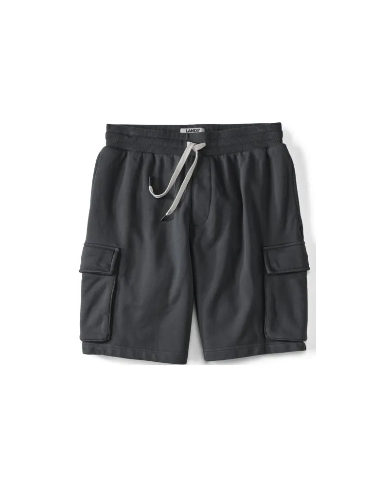 Lands' End Cargo-Shorts Serious Sweats, Herren, Größe:56-58 regular, Grau, Baumwolle, by Grau