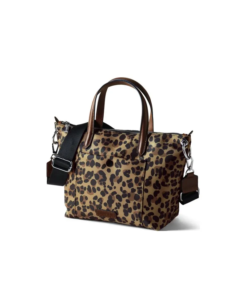 Lands' End Mini-Shoppertasche, Damen, Größe:null regular, Braun, Nylon, by Braun