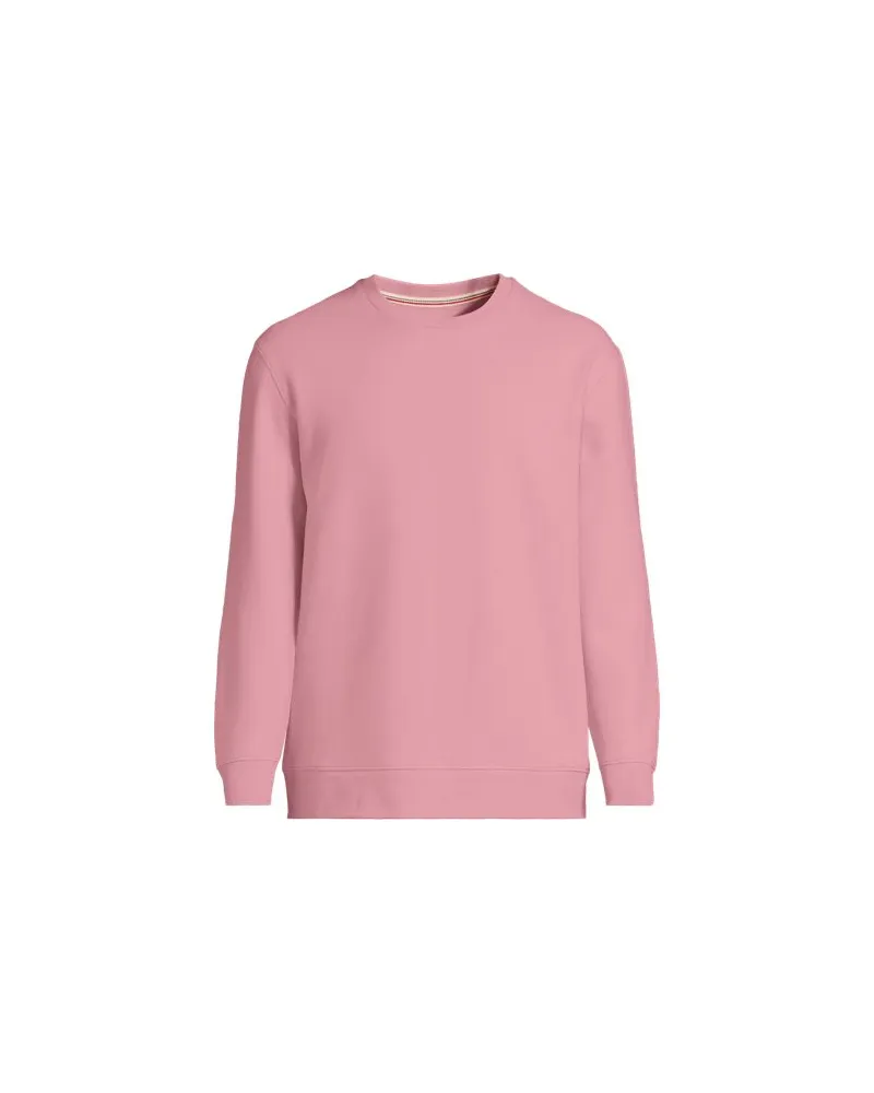 Lands' End Rundhals-Sweatshirt SERIOUS SWEATS, Herren, Größe:52-54 regular, Rot, Baumwoll-Mischung/Polyester-Mischung, by Rot