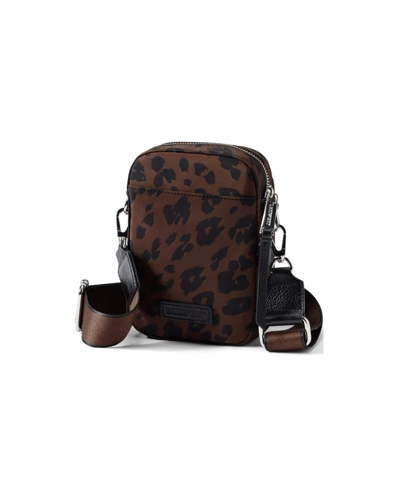 Lands' End Handytasche zum Umhängen, Damen, Größe:null regular, Braun, by Braun