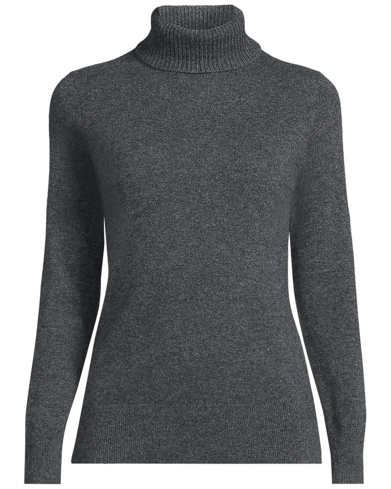 Lands' End Rollkragen-Pullover aus Kaschmir, Damen, Größe petite, Beige, Kaschmir, by Beige