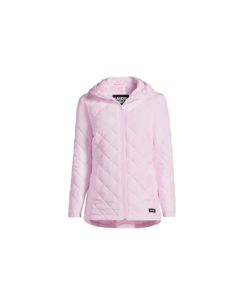Lands' End FeatherFree Steppjacke, Damen, Größe plus, Rot, Polyester, by Rot