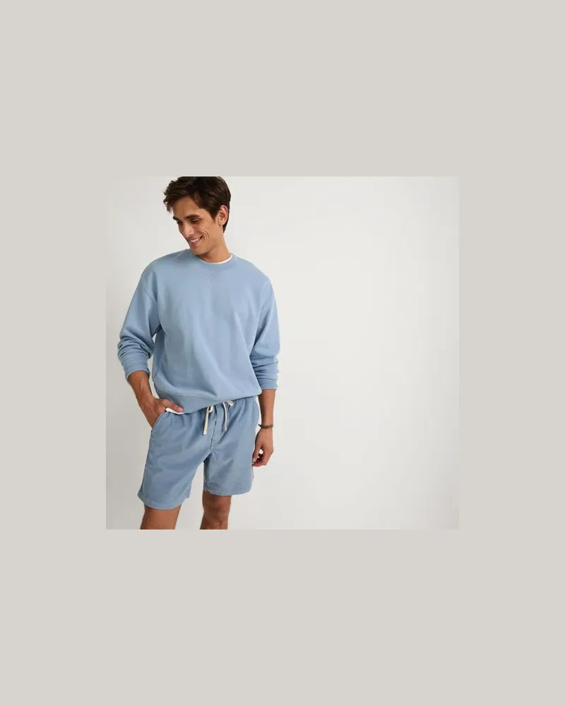 Lands' End Chino-Shorts mit Dehnbund, Herren, Größe:52-54 regular, Blau, Baumwolle/Elasthan/Leinen, by Blau
