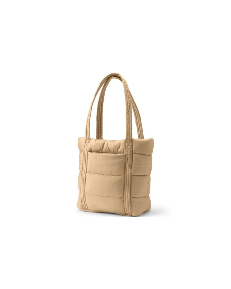 Lands' End Ultraleichte, verstaubare Tragetasche Wanderweight, Damen, Größe:null regular, Beige, Nylon, by Beige