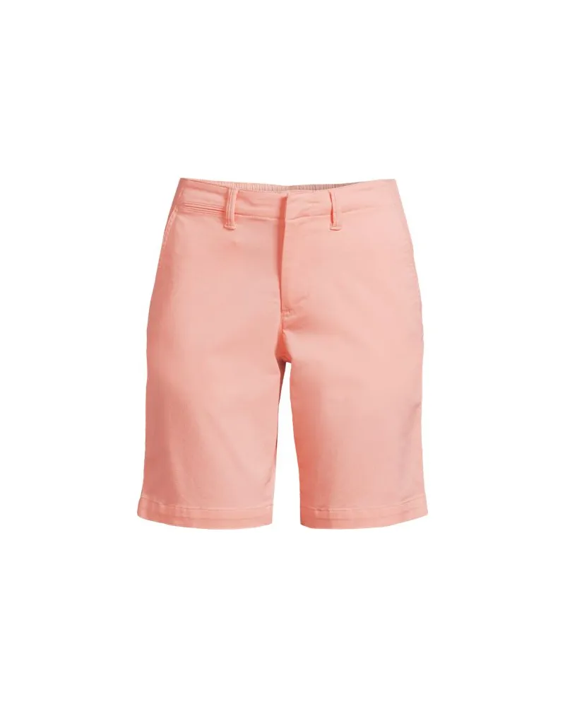 Lands' End Chino-Bermudas 25 cm, Damen, Größe:34 regular, Orange, by Orange