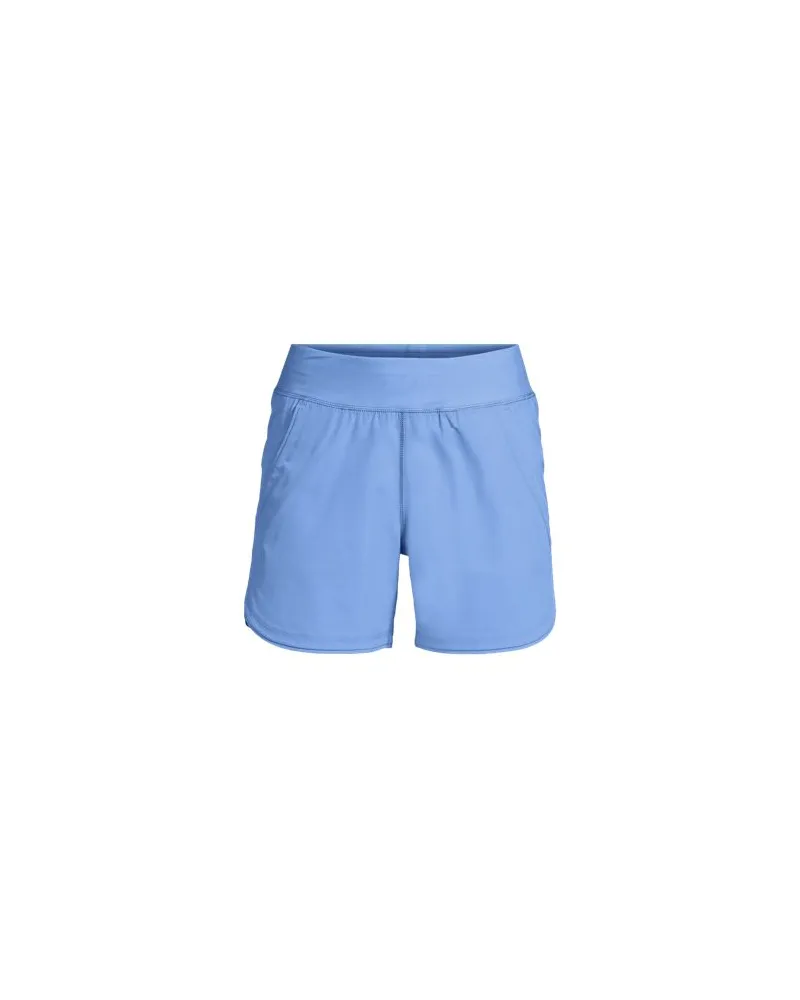 Lands' End Badeshorts, Damen, Größe plus, Blau, Nylon-Mischung, by Blau