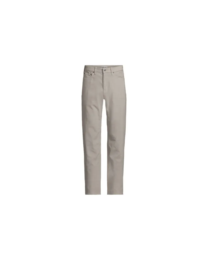 Lands' End Classic Fit Cordhose mit Komfortbund, Herren, Größe regular, Schwarz, Elasthan/Baumwoll-Mischung, by Schwarz