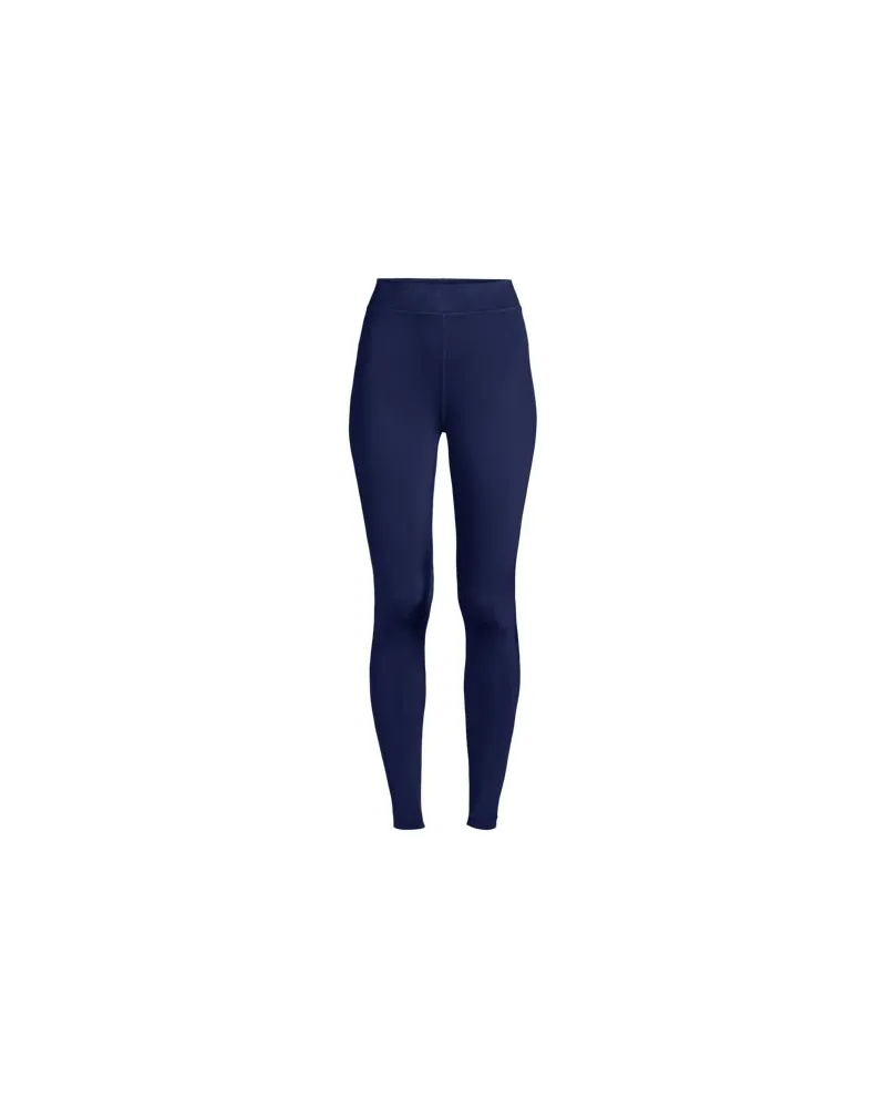 Lands' End Lange Unterhose THERMASKIN, Damen, Größe regular, Blau, Polyester-Mischung, by Blau