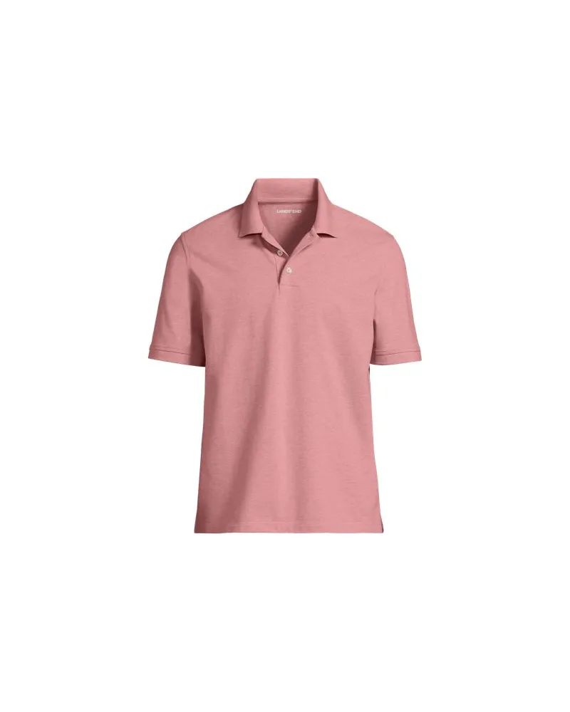 Lands' End Performance Piqué-Poloshirt, Herren, Größe:60 regular, Pink, Baumwoll-Mischung, by Pink