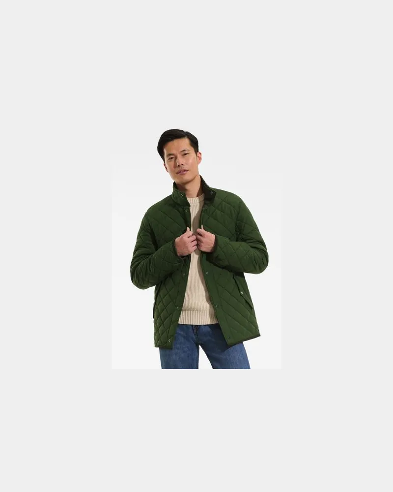 Lands' End Steppjacke FeatherFree, Herren, Größe:52-54 regular, Grün, by Grün