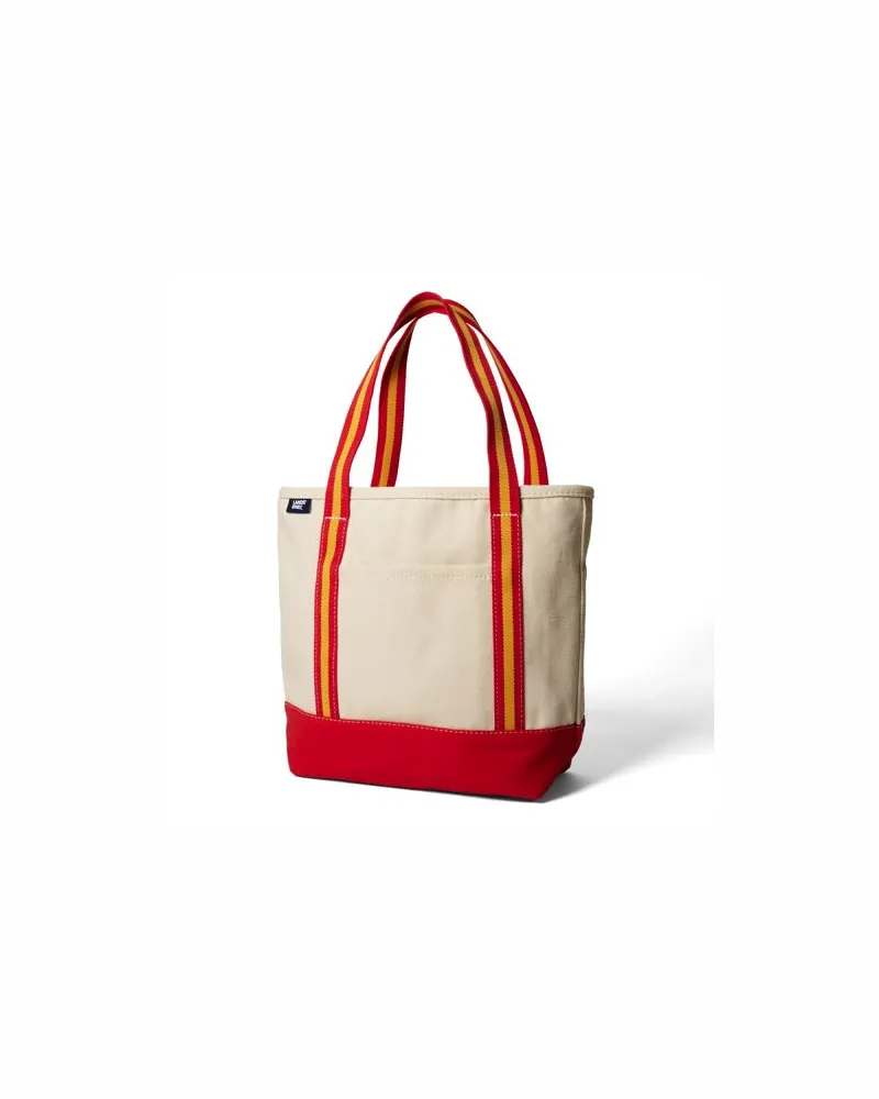 Lands' End Mittelgroße Canvastasche mit Reißverschluss, Damen, Größe:null regular, Weiß, Baumwolle, by Weiß