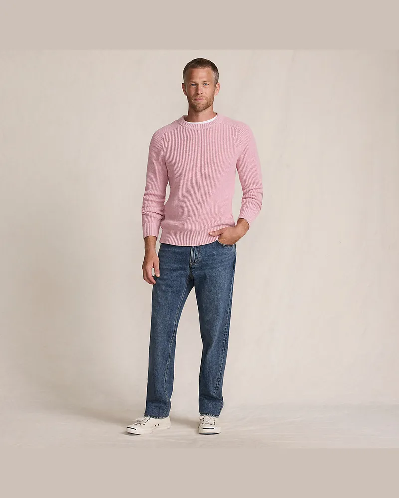 Lands' End Stretch-Denim Jeans, Classic Fit, Herren, Größe regular, Blau, Baumwoll-Mischung, by Blau
