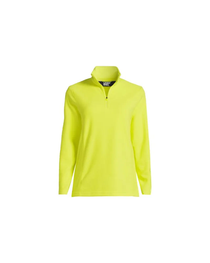 Lands' End Anyweather™ Fleece-Pullover mit Reißverschluss, Damen, Größe plus, Grün, Polyester, by Grün