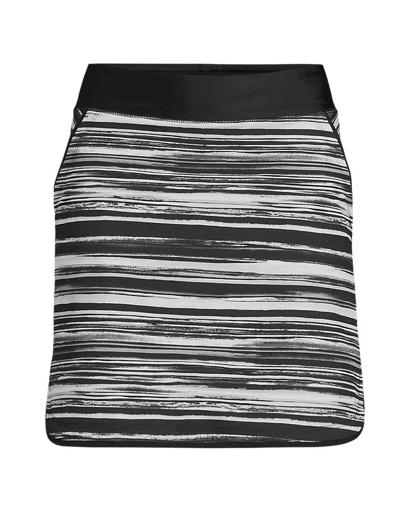 Lands' End Baderock mit Shortsfutter, Damen, Größe regular, Schwarz, Nylon-Mischung, by Schwarz