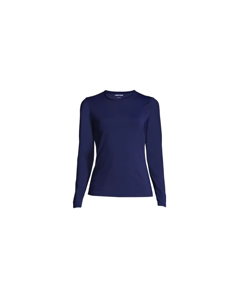 Lands' End Badeshirt, Damen, Größe:32-34 regular, Blau, Nylon-Mischung, by Blau
