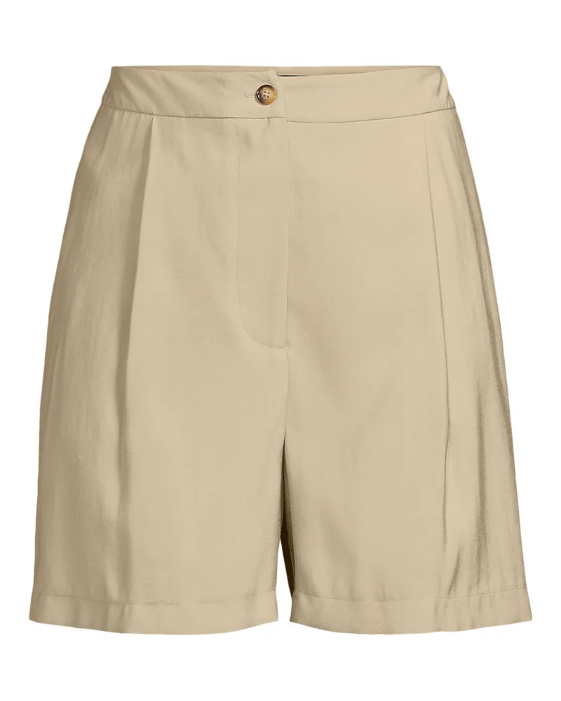 Lands' End Softe Shorts aus Modal-Mix, Damen, Größe:34 petite, Weiß, Polyester/Baumwolle Modal, by Weiß