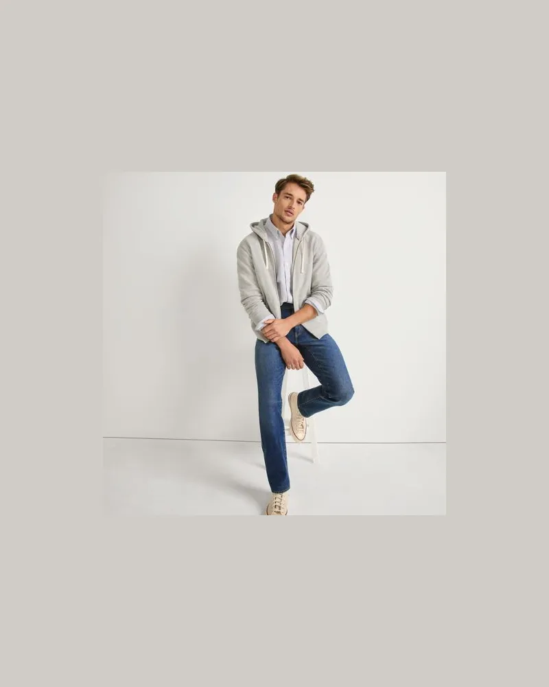 Lands' End Performance-Jeans, Slim Fit, Herren, Größe regular, Blau, by Blau