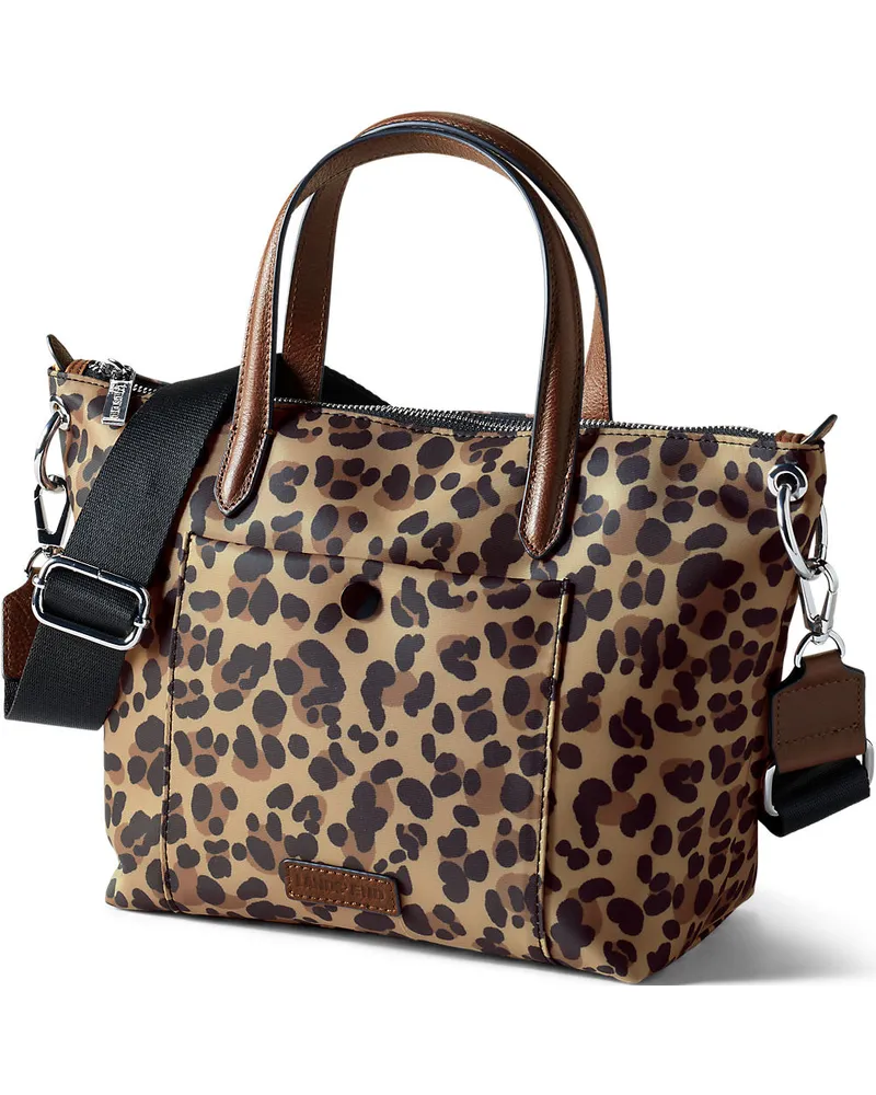 Lands' End Mini-Shoppertasche, Damen, Größe:null regular, Braun, Nylon, by Braun
