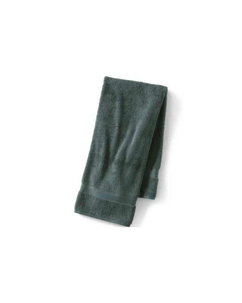 Lands' End Supima Badetuch, Damen, Größe:null regular, Grün, Baumwolle, by Grün