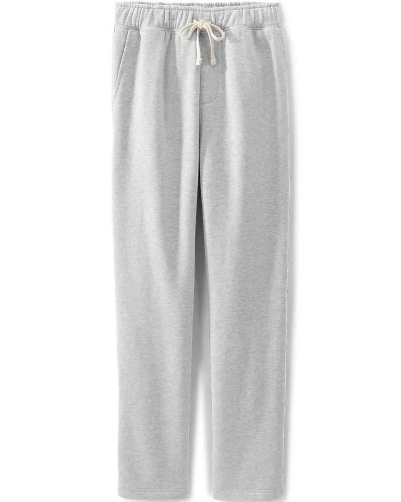 Lands' End Serious Sweats Jogginghose, Herren, Größe tall, Grau, Baumwoll-Mischung/Polyester-Mischung, by Grau