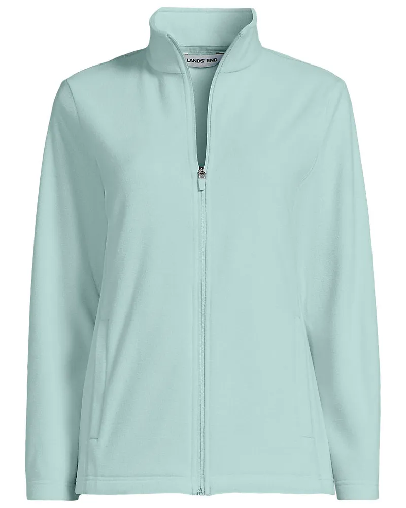 Lands' End AnyweatherÂ™ Fleece-Jacke, Damen, GrÃ¶ÃŸe plus, GrÃ¼n, Polyester, by Grã¼n