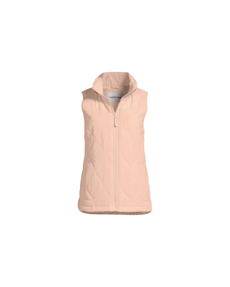 Lands' End Isolierte Steppweste FeatherFree, Damen, Größe:32-34 petite, Pink, Polyester, by Pink