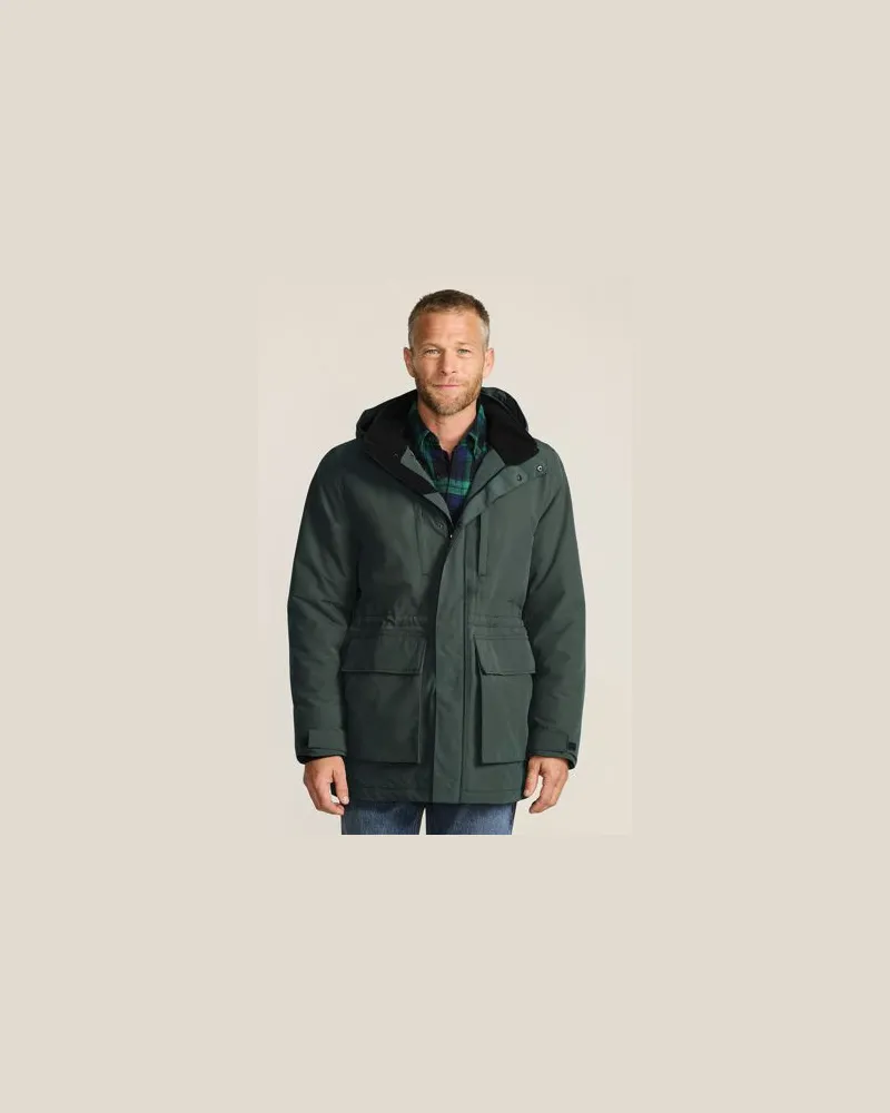 Lands' End Wasserdichter, isolierter Squall-Parka, Herren, Größe:60 regular, Grün, Nylon, by Grün