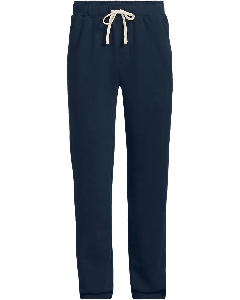 Lands' End Serious Sweats Jogginghose, Herren, Größe regular, Blau, Baumwoll-Mischung/Polyester-Mischung, by Blau