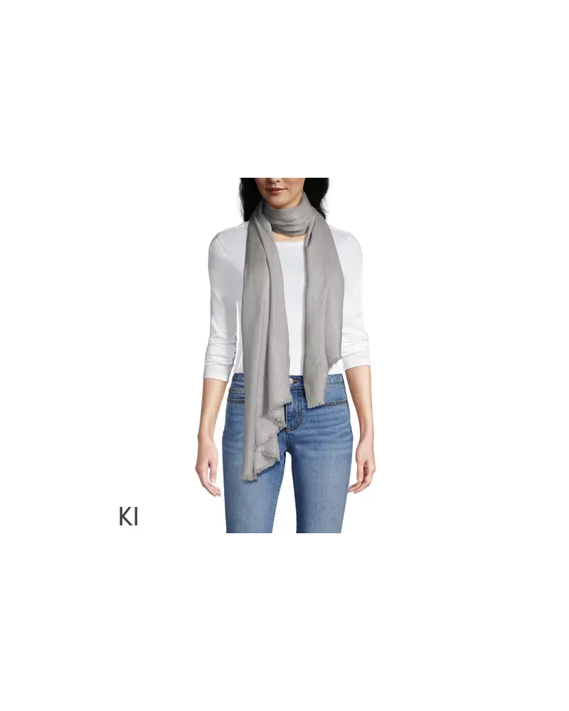 Lands' End Metallic-Schal, Damen, Größe:null regular, Sonstige, Metall/Viskose, by Sonstige