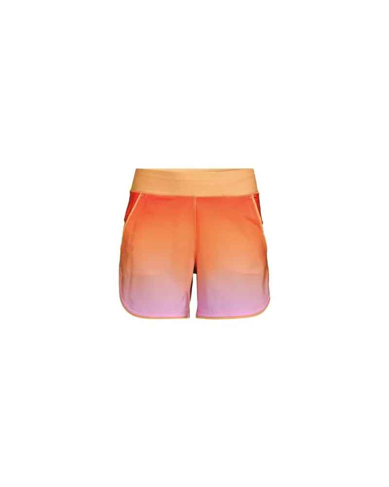 Lands' End Badeshorts, Damen, Größe plus, Orange, Nylon-Mischung, by Orange