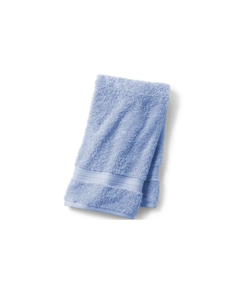 Lands' End Supima Handtuch, Herren, Größe:null regular, Blau, Baumwolle, by Blau