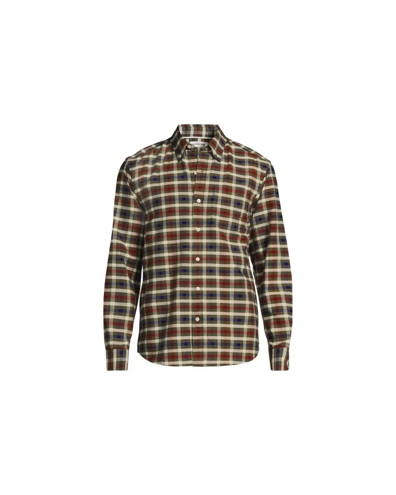 Lands' End Oxford-Hemd Sail Rigger Classic Fit, Herren, Größe regular, Grün, Baumwolle, by Grün