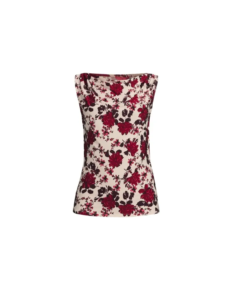 Lands' End Silk Knit Ärmelloses Top, Damen, Größe:40-42 petite, Pink, Polyester-Mischung, by Pink