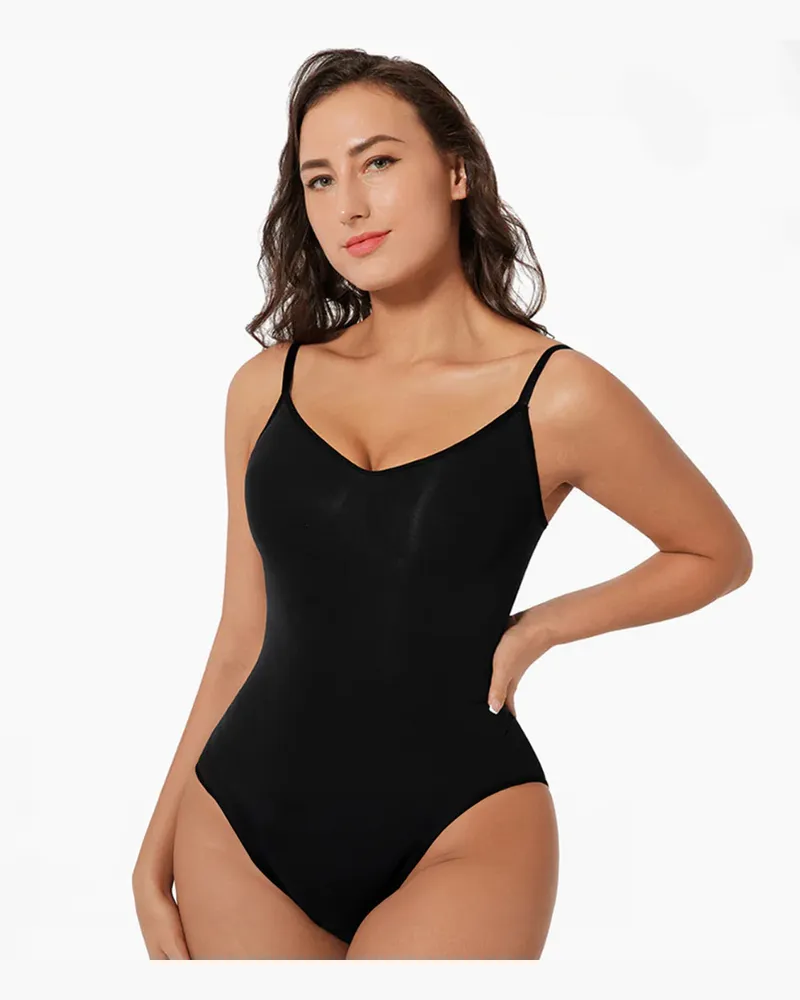 creamy fabrics Bodysuit Sculpting Shapewear - Light Shape - Schwarz / S 