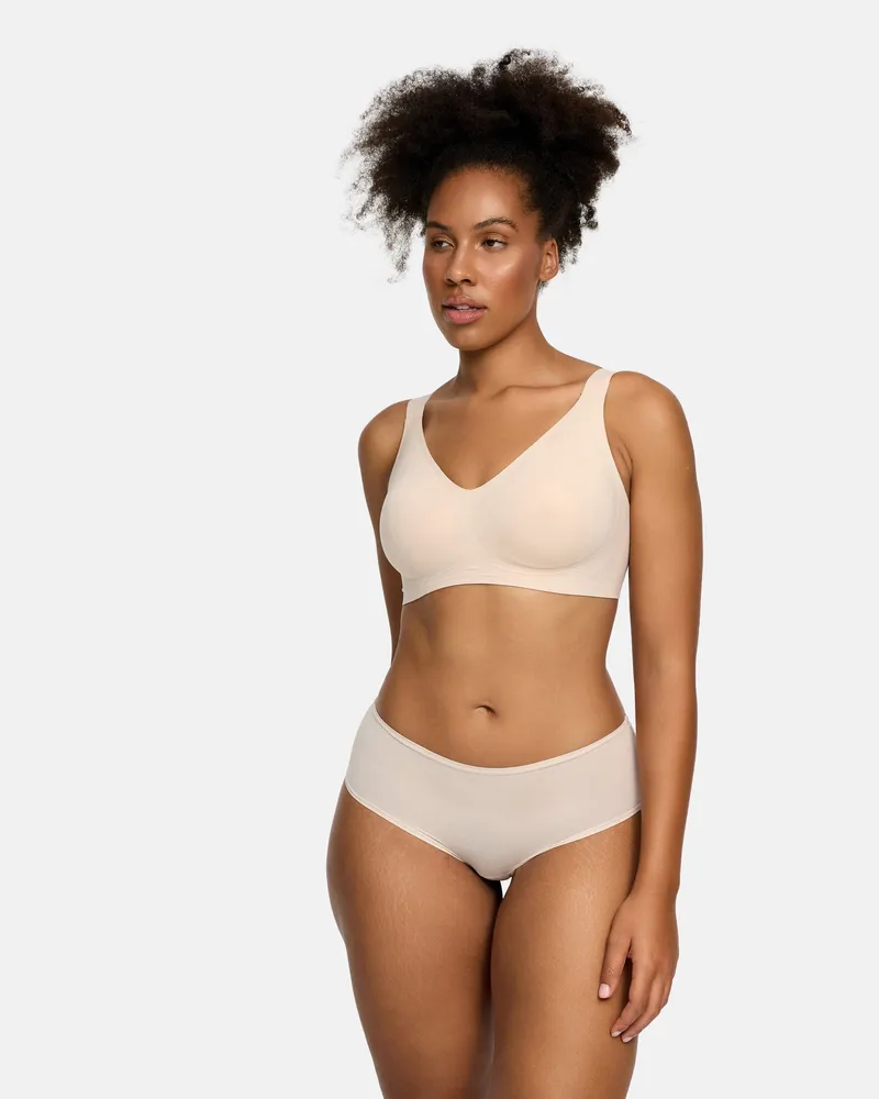 creamy fabrics Slip | 3er Pack - Sand / M 