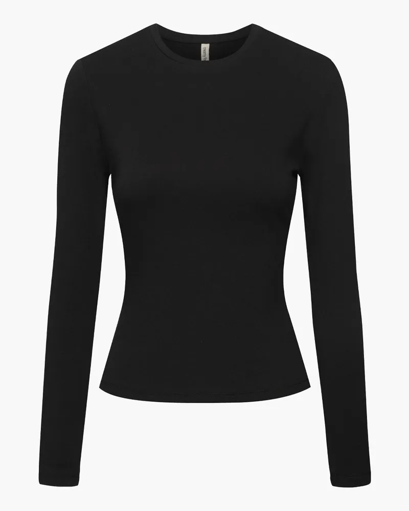 creamy fabrics Cotton Longsleeve - Schwarz / L 