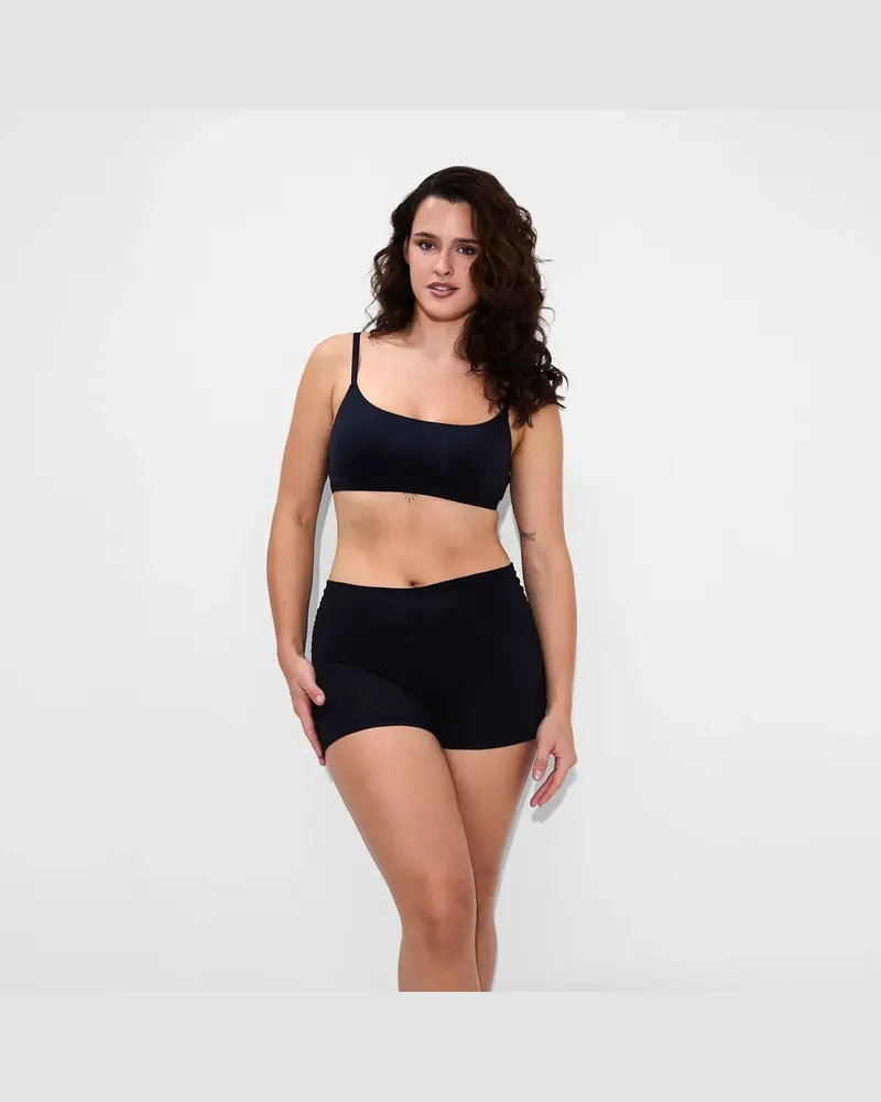 creamy fabrics Scoop Bralette - Schwarz / S 