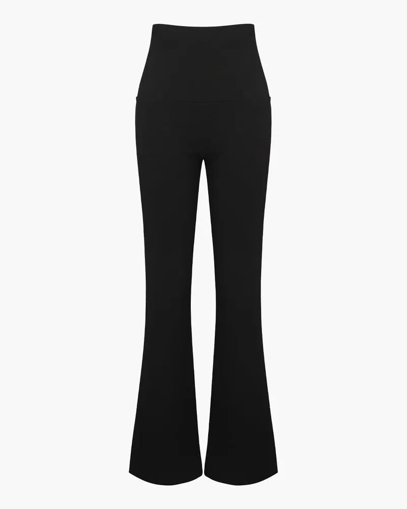creamy fabrics Cotton Flared Bootcut Leggings - Leopard / 2XL 