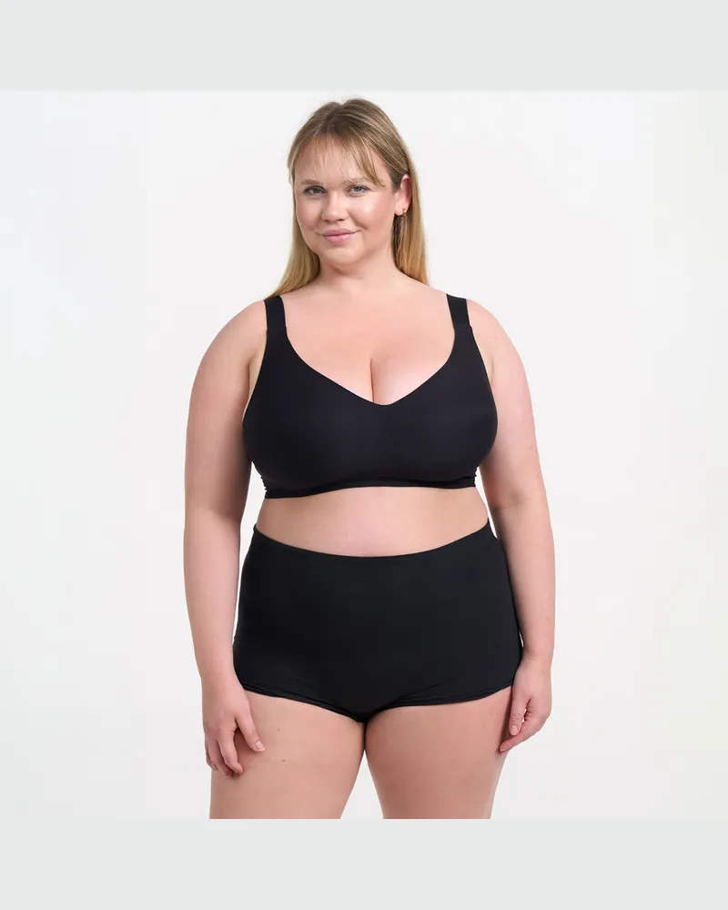 creamy fabrics Comfort Minimizer BH - Schwarz / S 