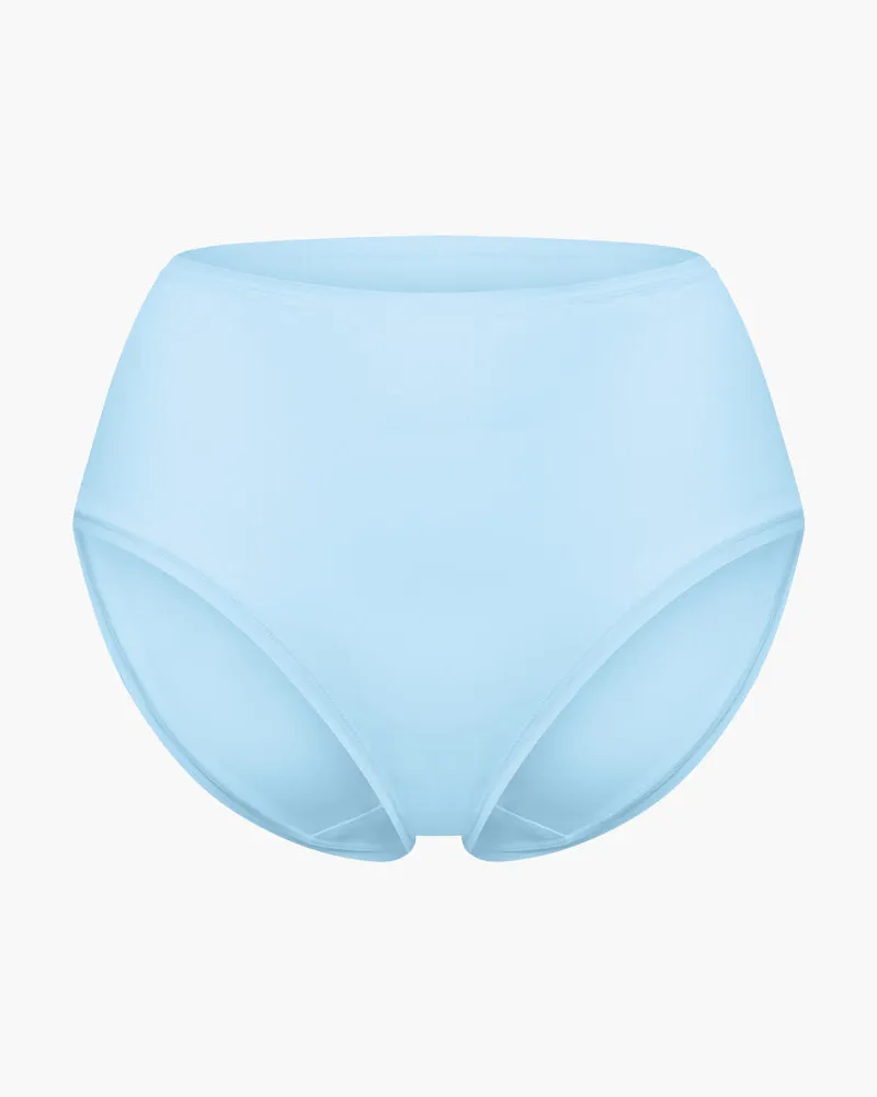 creamy fabrics High-Waist Slip | 3er Pack - Baby Blue / S 