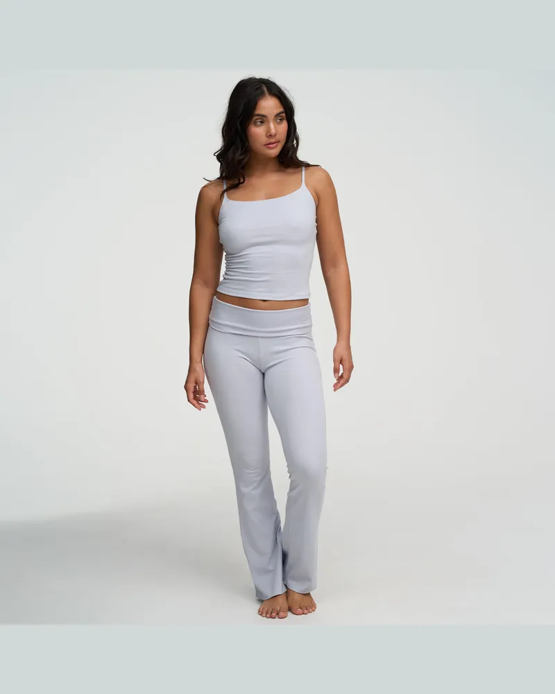 creamy fabrics Cotton Cami-Top - Artic Ice / L 