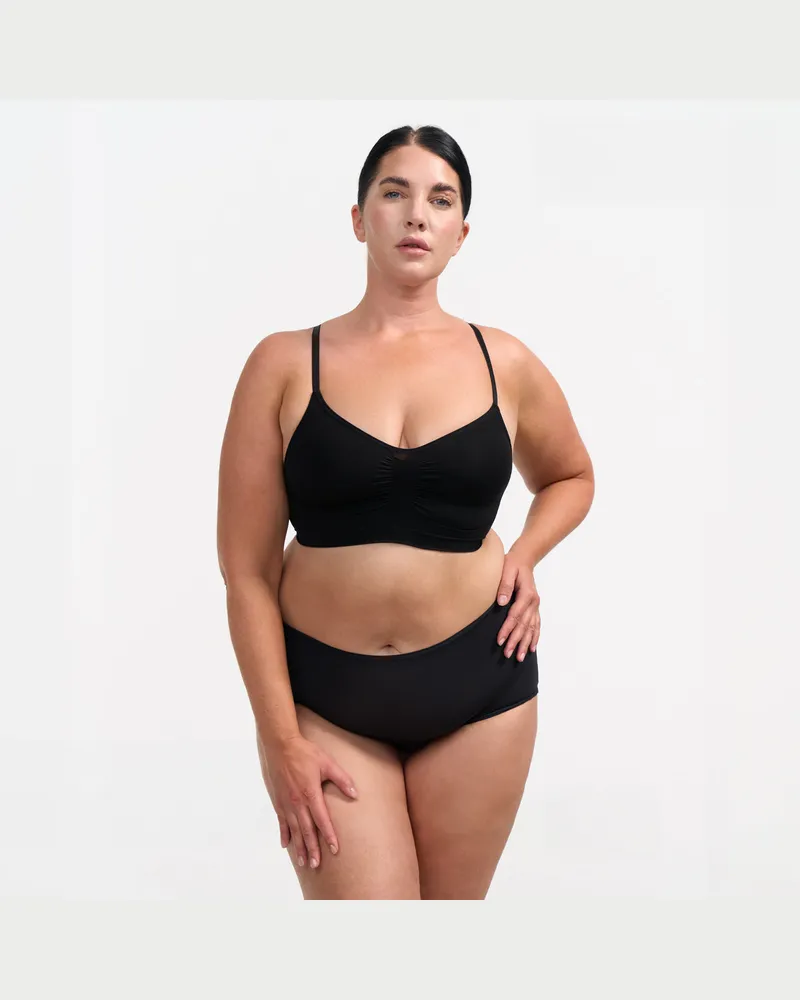 creamy fabrics Slip | 3er Pack - Schwarz / L 