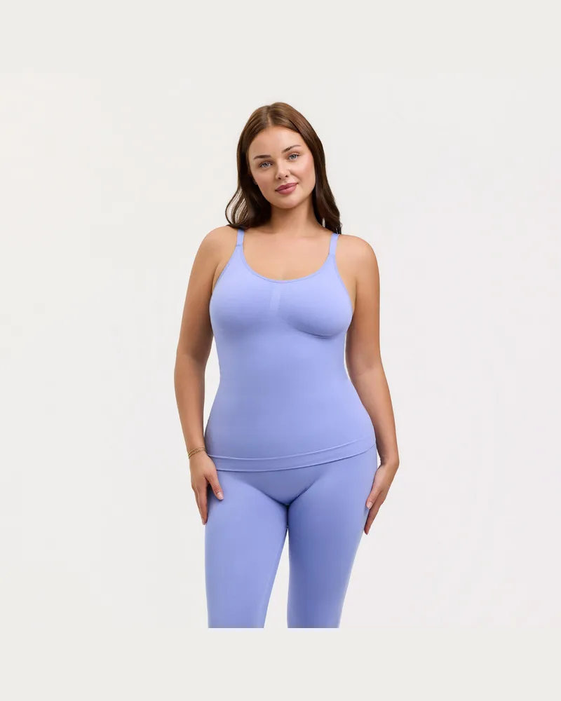 creamy fabrics Shaping Unterhemd (#2) - Soft Violet / 3XL 