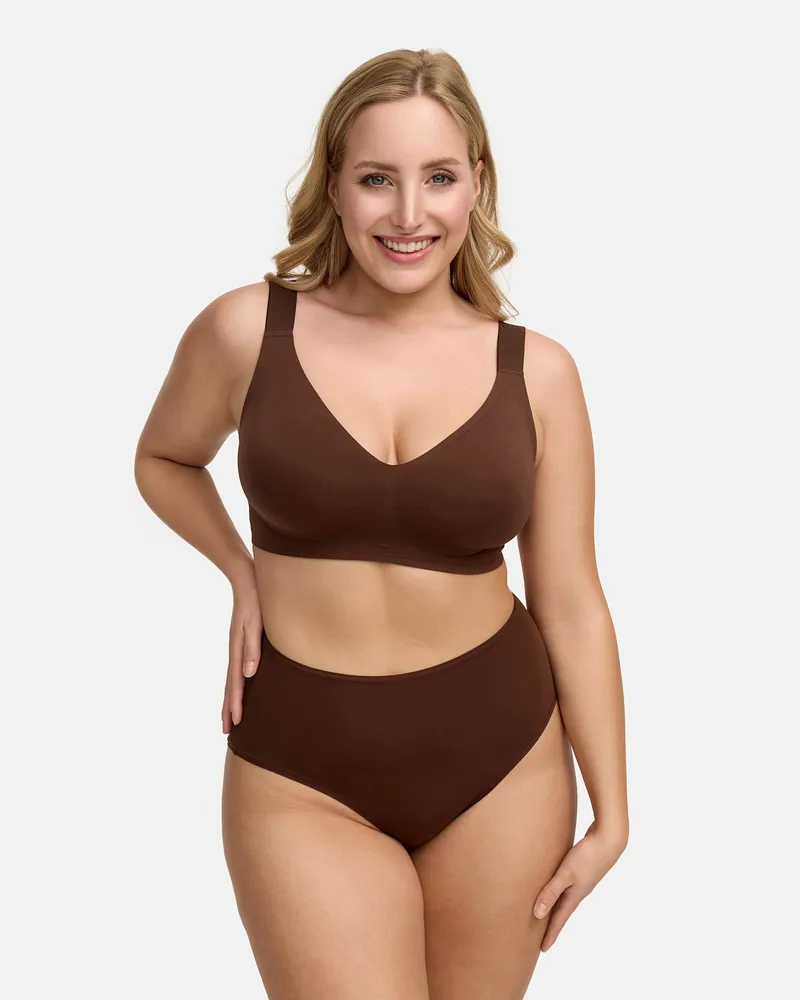 creamy fabrics Comfort Minimizer BH - Braun / XL 