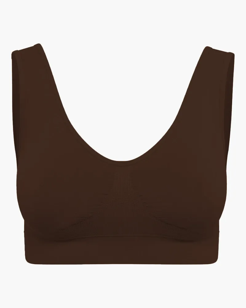 creamy fabrics Comfy Bra - Braun / 4XL 