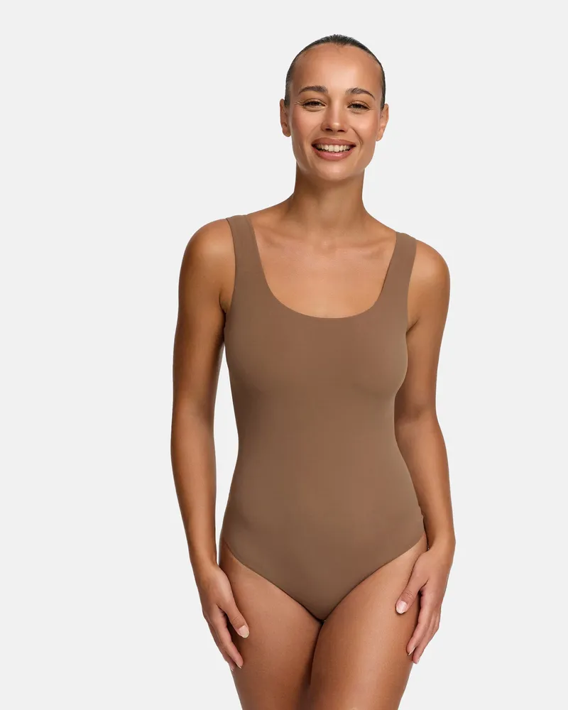 creamy fabrics Low Back - Body (#2) - Caramel / 2XL 